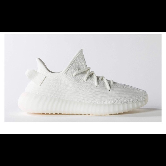 Triple White Yeezys - Picture 2 of 3